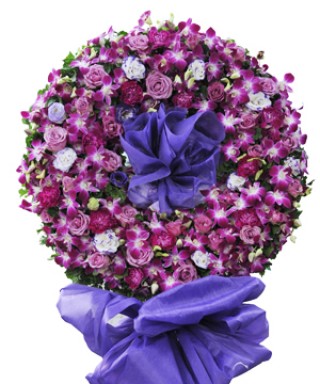 Purple Flower Sympathy
